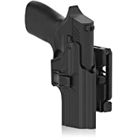 efluky Holster Pistola Molle Pistolera Airsoft Gun Holster para Sig Sauer P320- Belt Clip 360°Adjustable